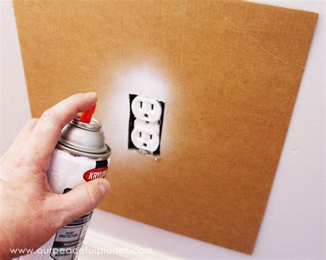 how to paint plastic electric box|painting electrical outlets and switches.